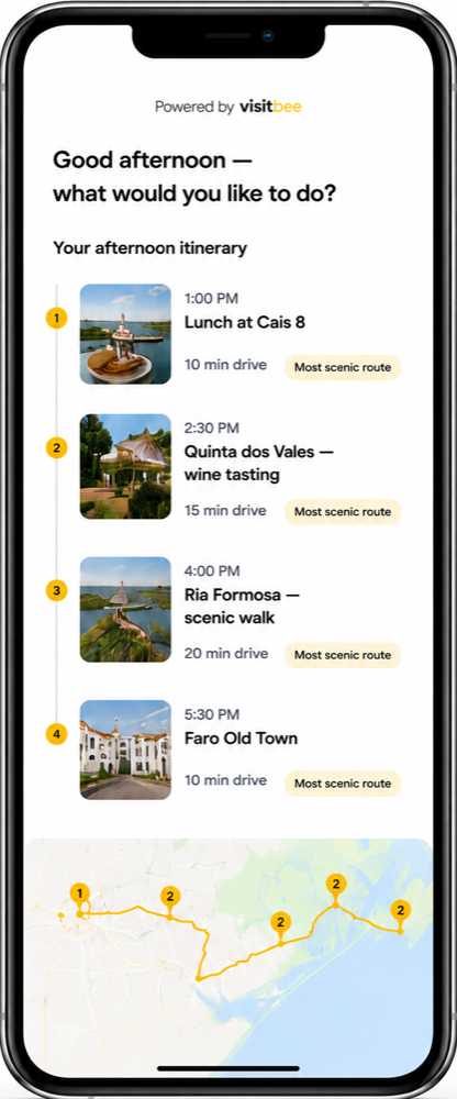VisitBee guest planner